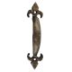 Antique Fleur De Lis Medium Metal Cabinet Handles